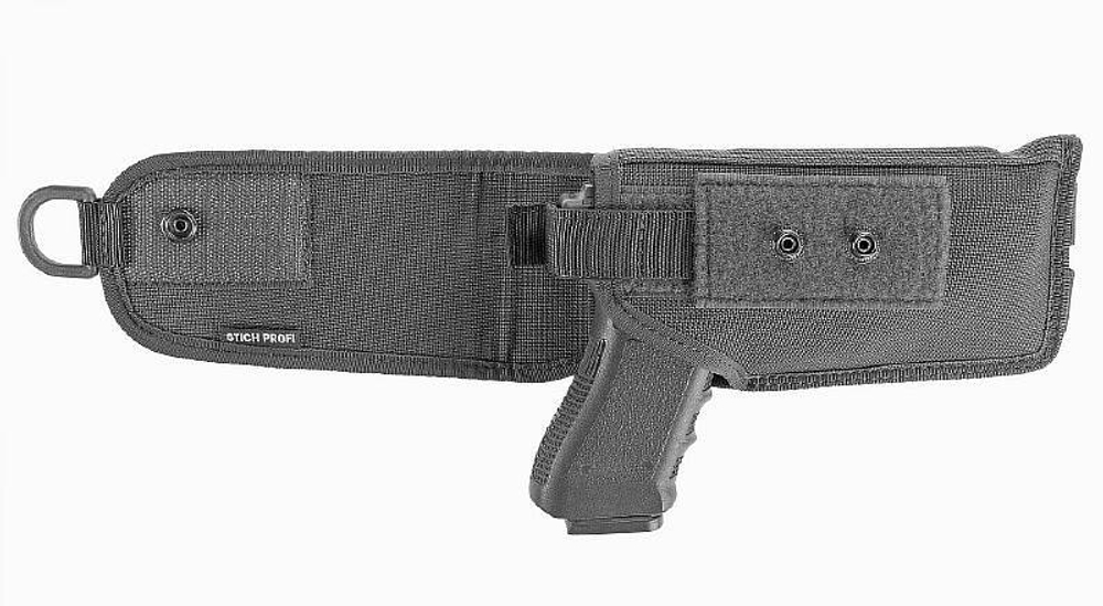 Кобура тактическая ПЯ, Глок 17, ГШ-18 molle черная