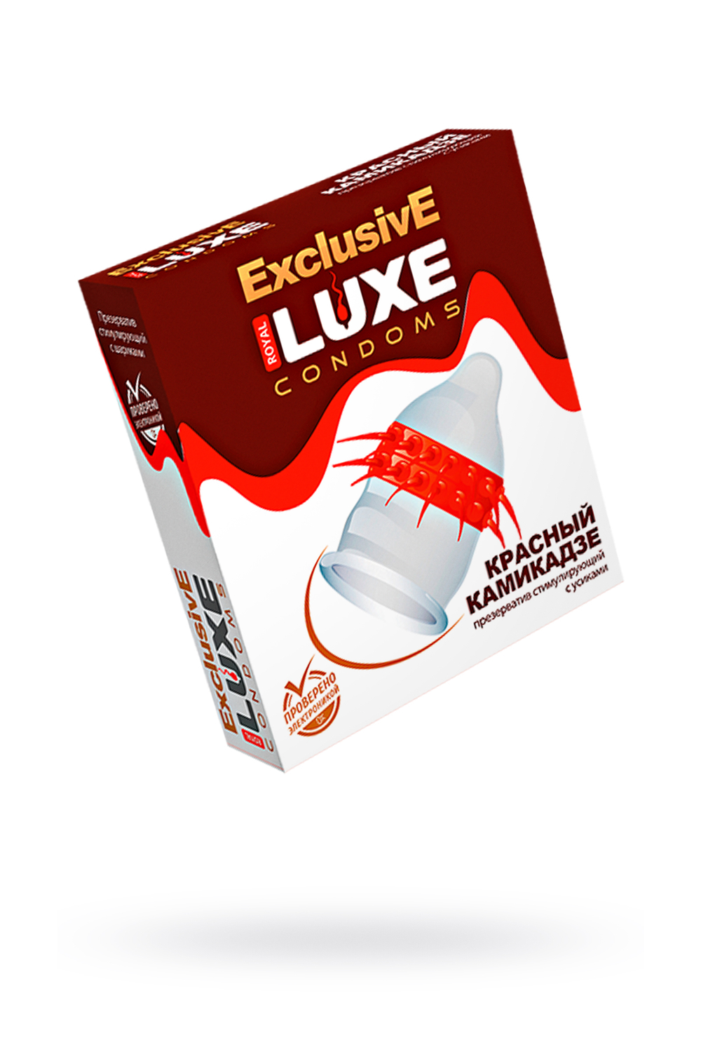 Презервативы Luxe Exclusive Красный камикадзе