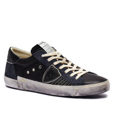 Кожаные кроссовки prsx Philippe Model - черный(PRLU)