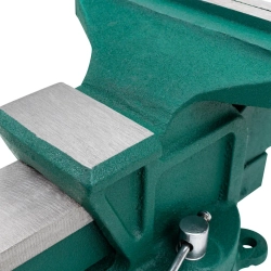 Тиски стальные поворотные с наковальней 8''(200мм) RockFORCE RF-6540108