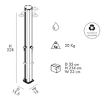 Душ уличный Arkema Big Jolly A 365