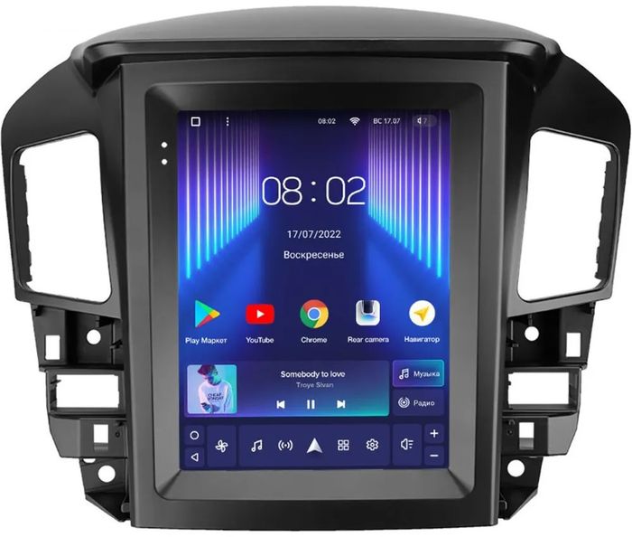 Магнитола для Lexus RX300 U10, Toyota Harrier 1 1997-2003 - Teyes TPRO 2 монитор 9.7" QLED в стиле "Тесла" на Android 10, Быстрая, 4G SIM-слот