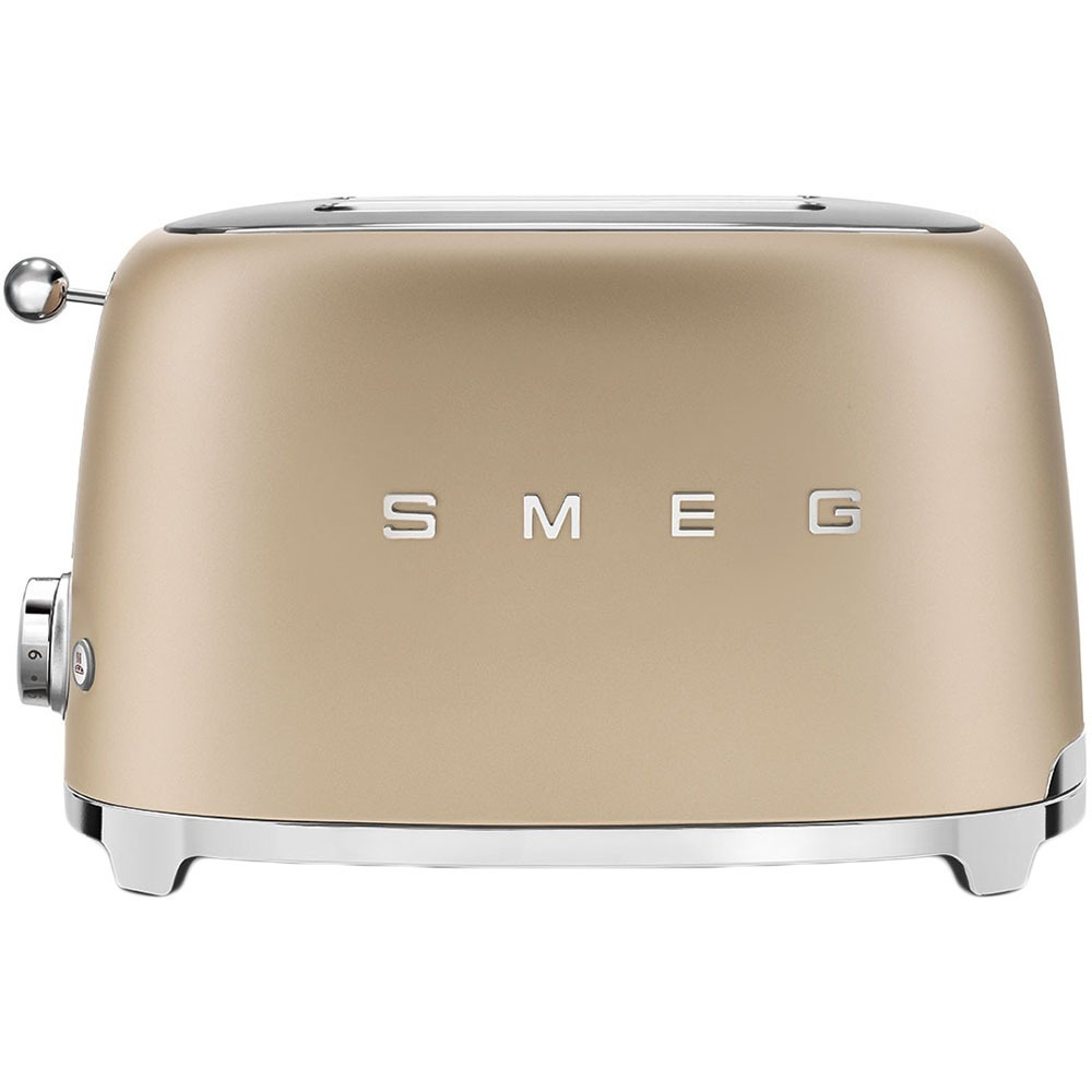 Тостер Smeg TSF01CHMEU, золото