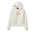 Толстовка Womens Oversized Bar & Shield Hoodie Cloud Dancer Harley-Davidson