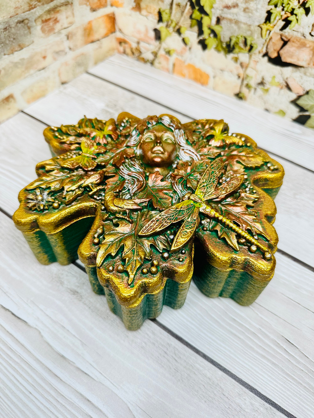 Шкатулка "Лист"
