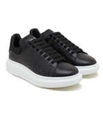 Кожаные кроссовки Alexander McQueen - черный(727388 WHVIT)
