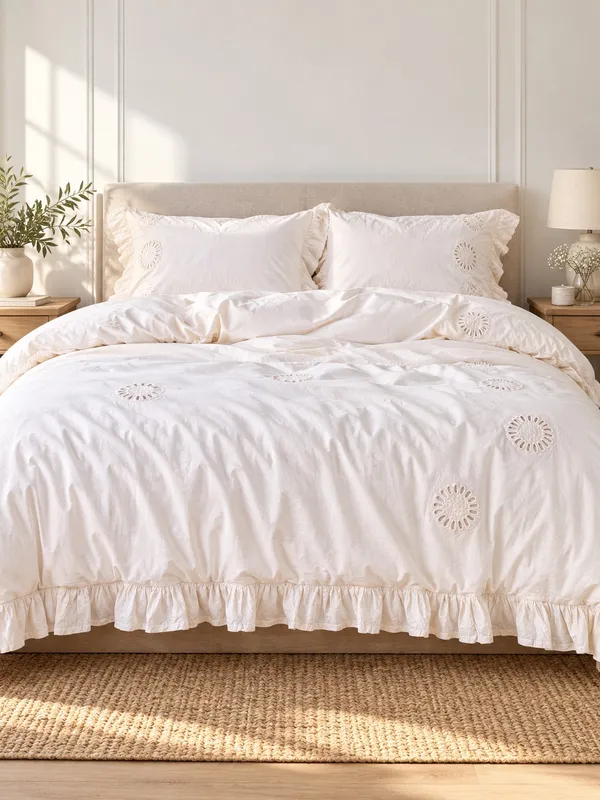 Lımasso КПБ 4 пр. Stonewashed Elowen ЕВРО пододеяльник 200*220, простынь 240*260, наволочки 50*70 2шт