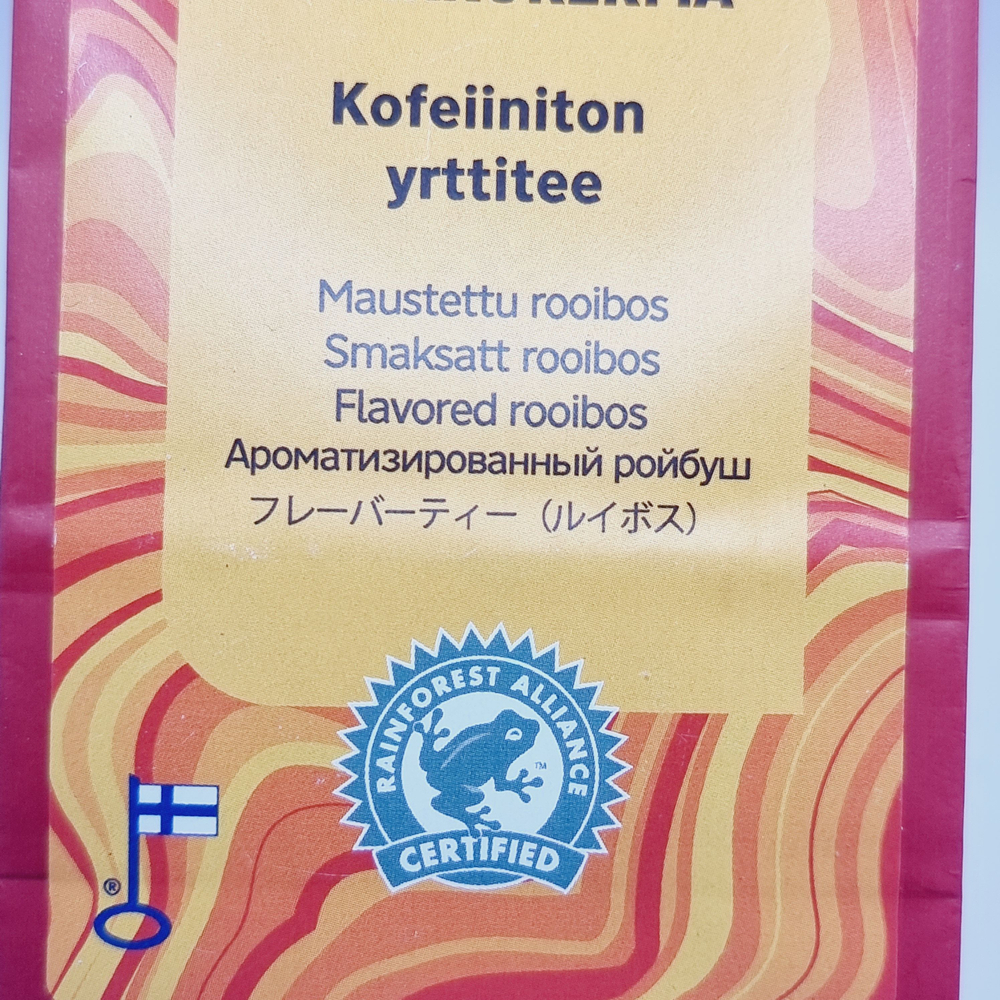 FORSMAN Чай ройбуш Aavikkokerma Крем десерт (клубника, ваниль, ромашка) 60 г (из Финляндии)