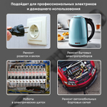 Индикаторная отвертка-тестер, многофункциональная, крестовая, пробник фазы и нуля