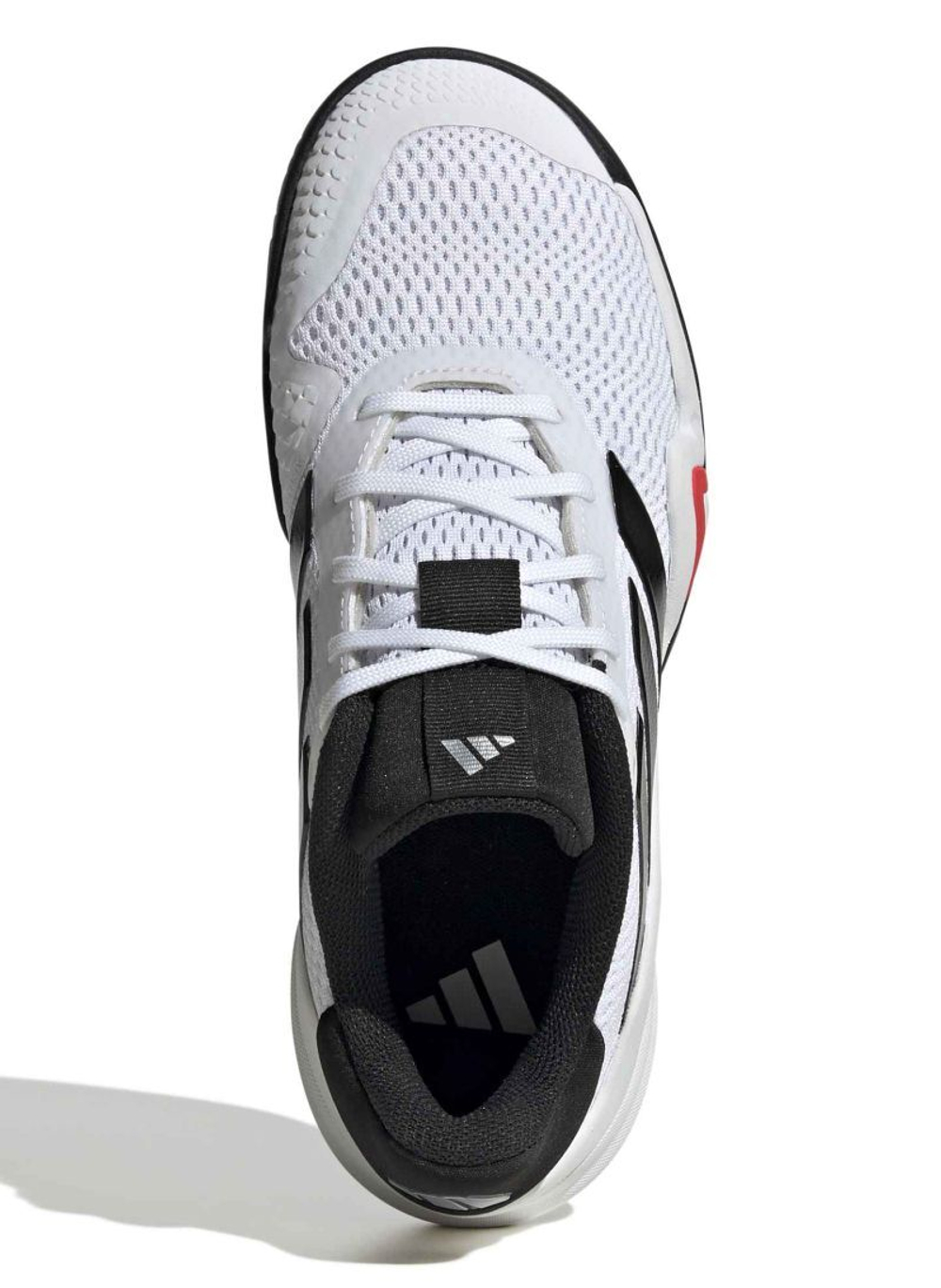 Детские Кроссовки теннисные  Adidas Barricade K - white/core black