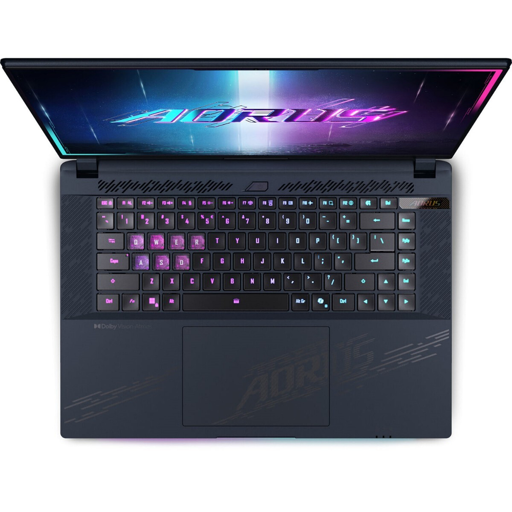 Ноутбук Gigabyte AORUS MASTER 16 AM6H Core Ultra 9 275HX, 32Gb, SSD1Tb, RTX5070Ti 12Gb, 16" OLED QHD+ (2560x1600) Win11 Pro, black