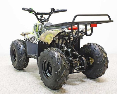 Квадроцикл детский GreenCamel Гоби K51 (36V 800W R7 Цепь) быстросъем, ножной тормоз электр.
