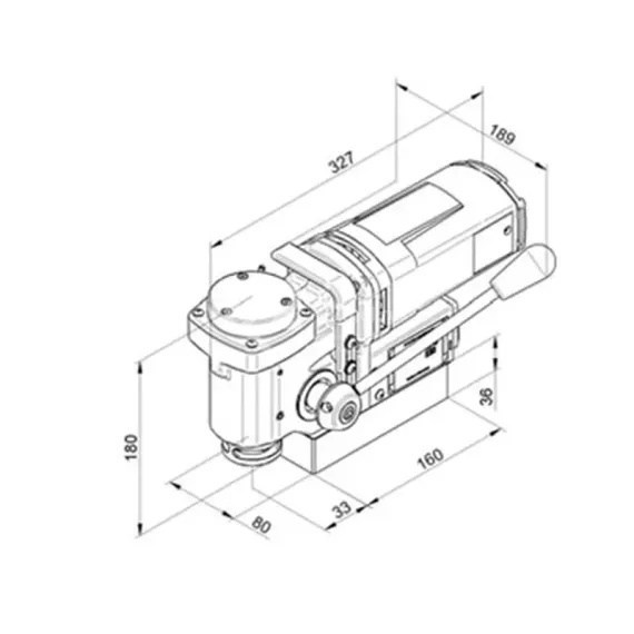 Магнитный сверлильный станок BDS MAB-150