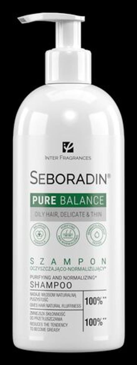 Шампунь Seboradin PURE BALANCE балансирующий 400 мл