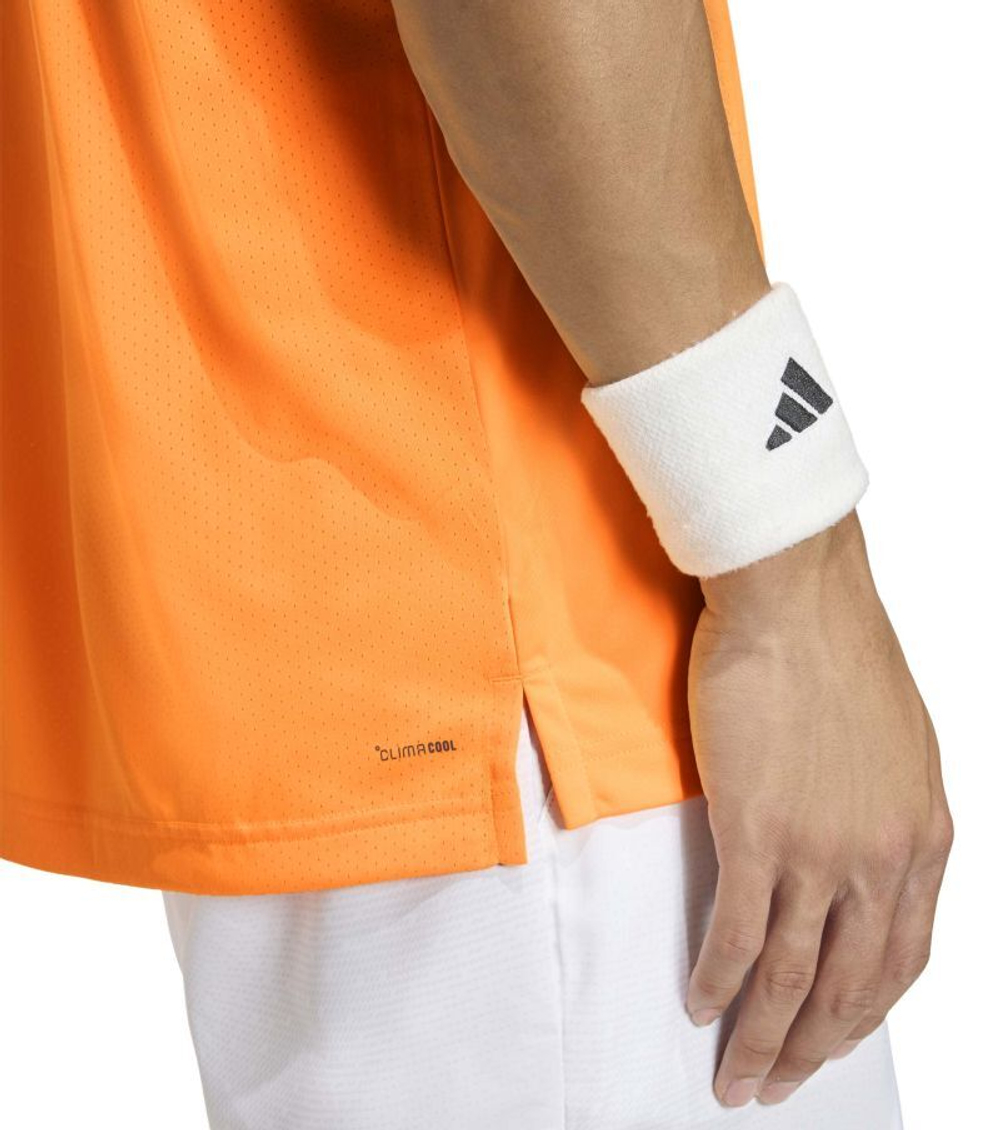 Мужская теннисная футболка Adidas Club - orange