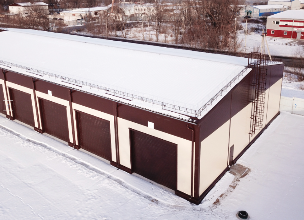 Склад с АБК, 1296 м²