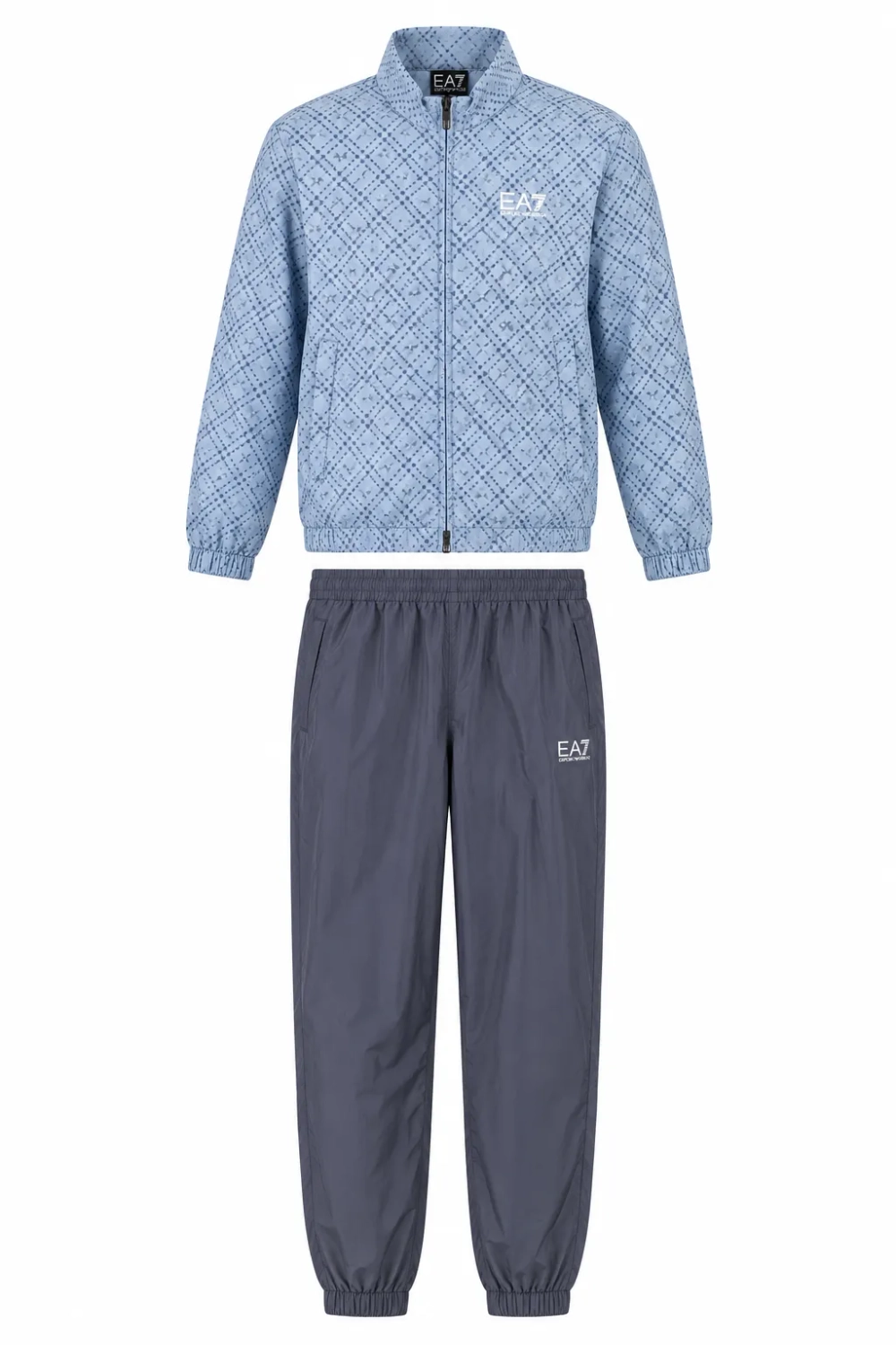 Men's Спортивный костюм EA7 Man Woven - optical blue/china