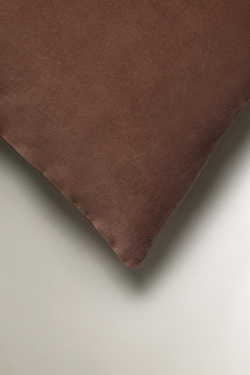 ZARA HOME БАРХАТНЫЙ ЧЕХОЛ ДЛЯ ДЕКОРАТИВНОЙ ПОДУШКИ, ПУДРОВО-РОЗОВЫЙ