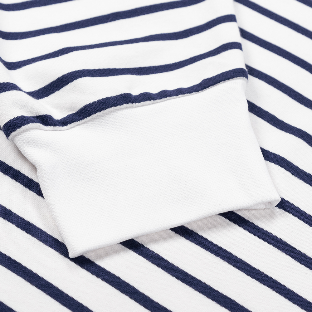 Лонгслив HAIDED STRIPES Белый