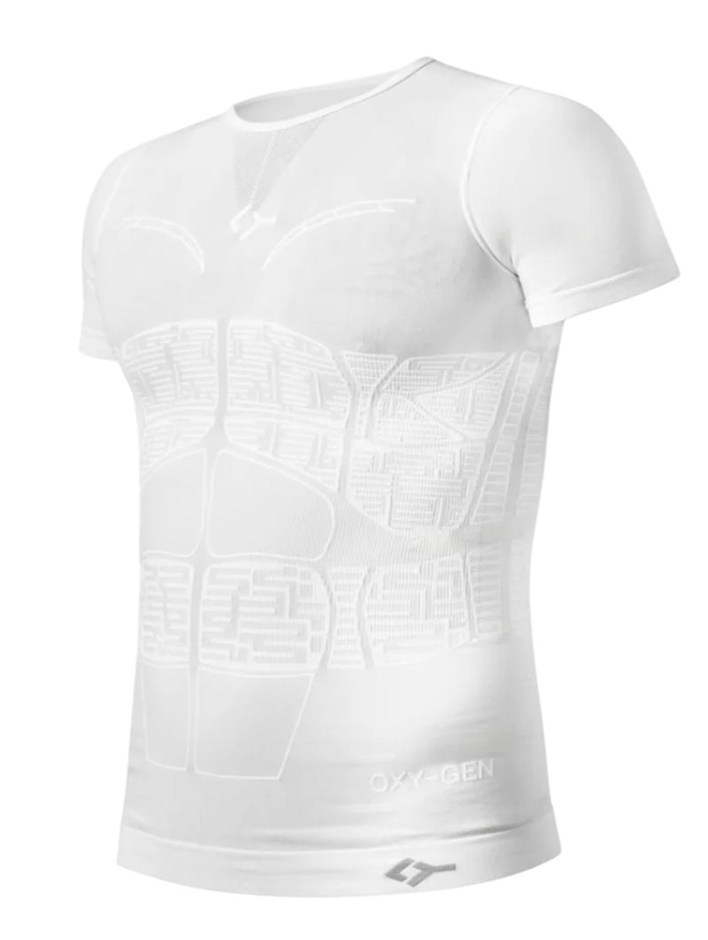 Компрессионная одежда Floky Oxy-Gen Short Sleeve — белая