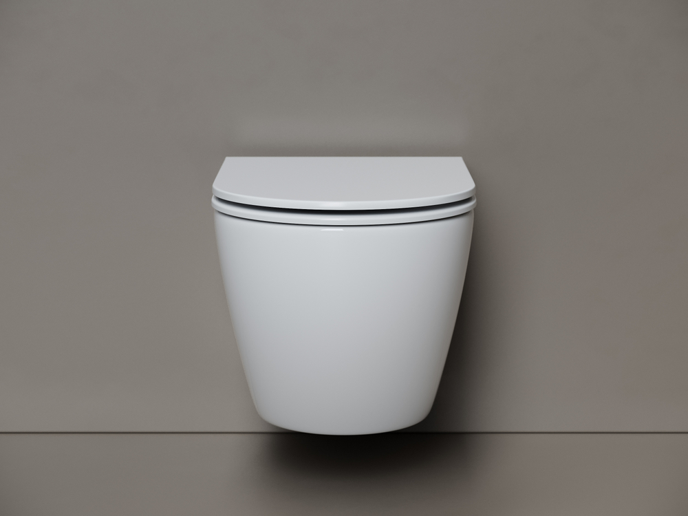 Унитаз подвесной Ceramicanova Вихрь (Whirl) торнадо 3.0 сиденье микролифт белый CN11007T