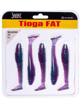 Виброхвосты съедоб. искусст. LJ Pro Series TIOGA FAT 3.9in (10.00)/T91 5шт.
