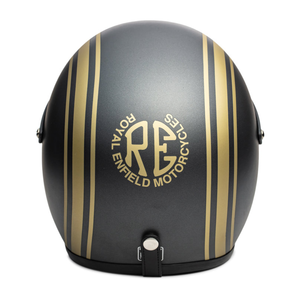 Шлем открытый Royal Enfield JET OF HELMET(P) RVP STRIPE
