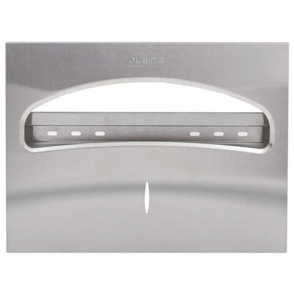 Диспенсер для покрытий на унитаз LAIMA PROFESSIONAL INOX, (V1) 1/2, нержавеющая сталь, матовый, 605702