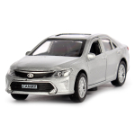 Модель ин. мет. "Toyota Camry" 12см. двери, багаж, серебристый ,коробка CAMRY-12-SR (Технопарк)