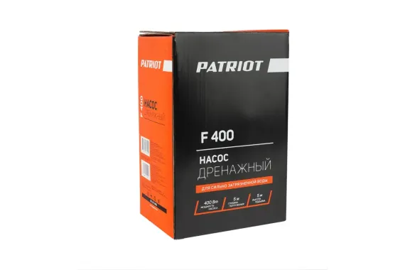 Насос дренажный "PATRIOT" F 400