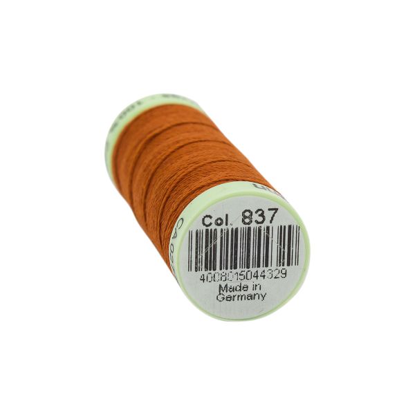 Нитки отделочные Gutermann Top Stitch 30 (30 метров), 5 кат. | 837 терракот
