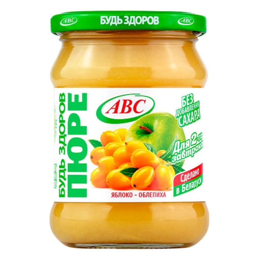 Пюре фруктовое Abs Яблоко-облепиха 280 гр