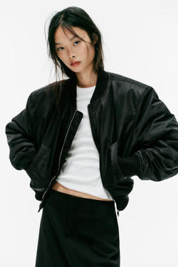 ZARA ЮБКА МИДИ В КЛЕТКУ, ЧЕРНЫЙ