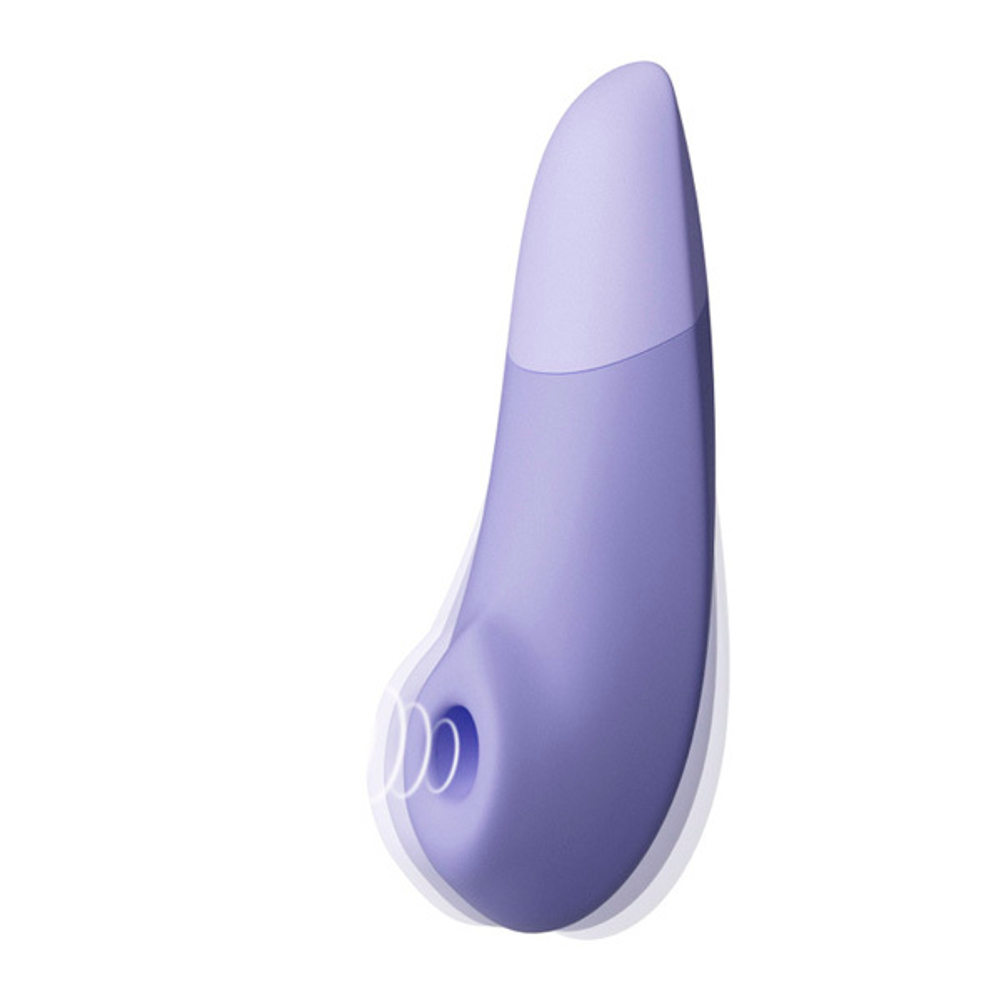 Сиреневый бесконтактный клиторальный вибростимулятор Womanizer Enhance Lilac WZSN1SG3