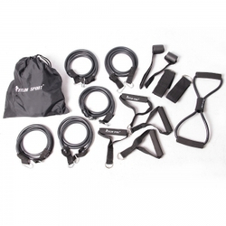 Резиновый трубчатый эспандер Kylin Sport 150 с пятью жгутами