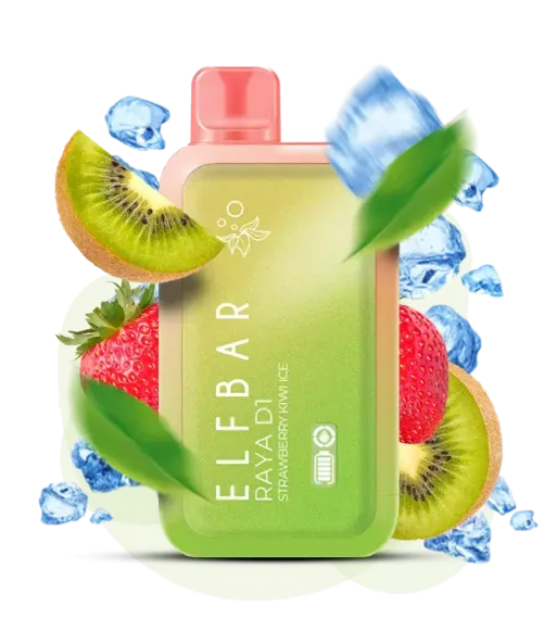 ELF BAR RAYA D1 - Strawberry Kiwi Ice (5% nic)