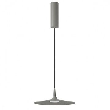 Подвесной светодиодный светильник 12W 3000K 7038/12L серый Sombra Odeon Light