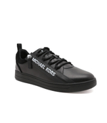 Кожаные кроссовки keating zip Michael Kors - черный(42S3KEFS8L)