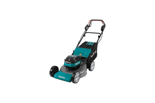 Аккумуляторная газонокосилка Makita XGT 2x40 В, 53 см, 70 л, с 2 АКБ 5 Ач и ЗУ, LM002GT201