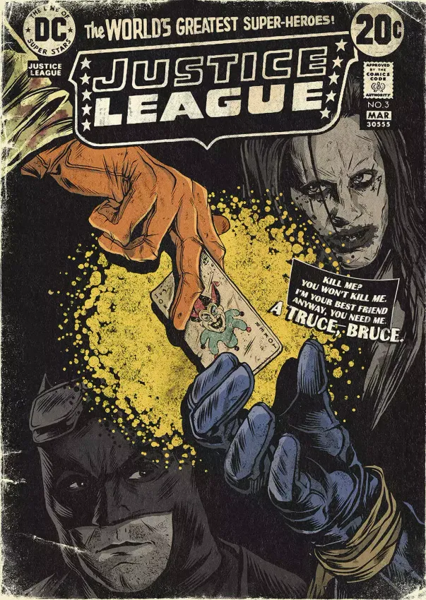 Открытка "Justice League #3: A Truce, Bruce"