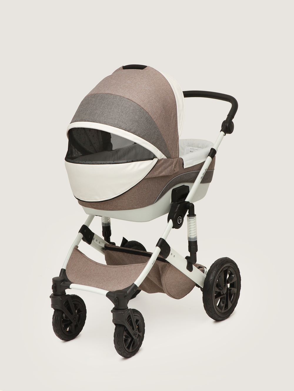 Коляска детская "BALLADA" RA208 3 in 1 grey