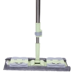 Швабра Green с двумя насадками из микрофибры 37*12*120