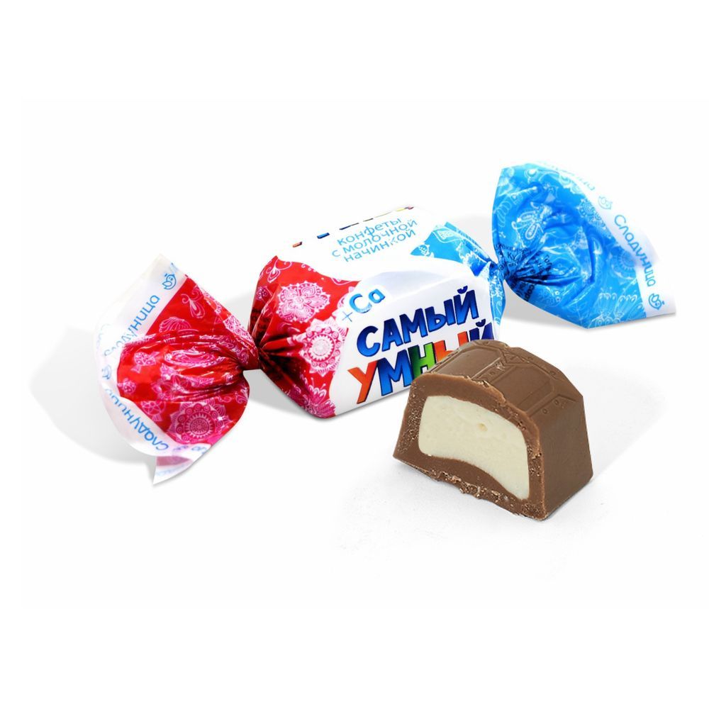 Конфеты Самый умный в темном кг