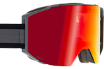 Горнолыжная маска GOG Stratus / Matt Black / Grey / Reflex Red