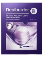 Real Barrier Гидрогелевая маска с ретинолом для сужения пор Retiniol Pore Tightening Serum Gel Mask 30 гр х 10 шт