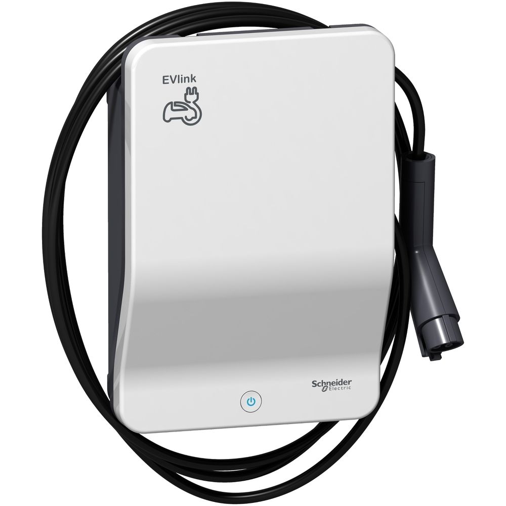 Зарядная станция EVlink Wallbox, 7.4 кВт, с кабелем T1 (EVH2S7P0AK)