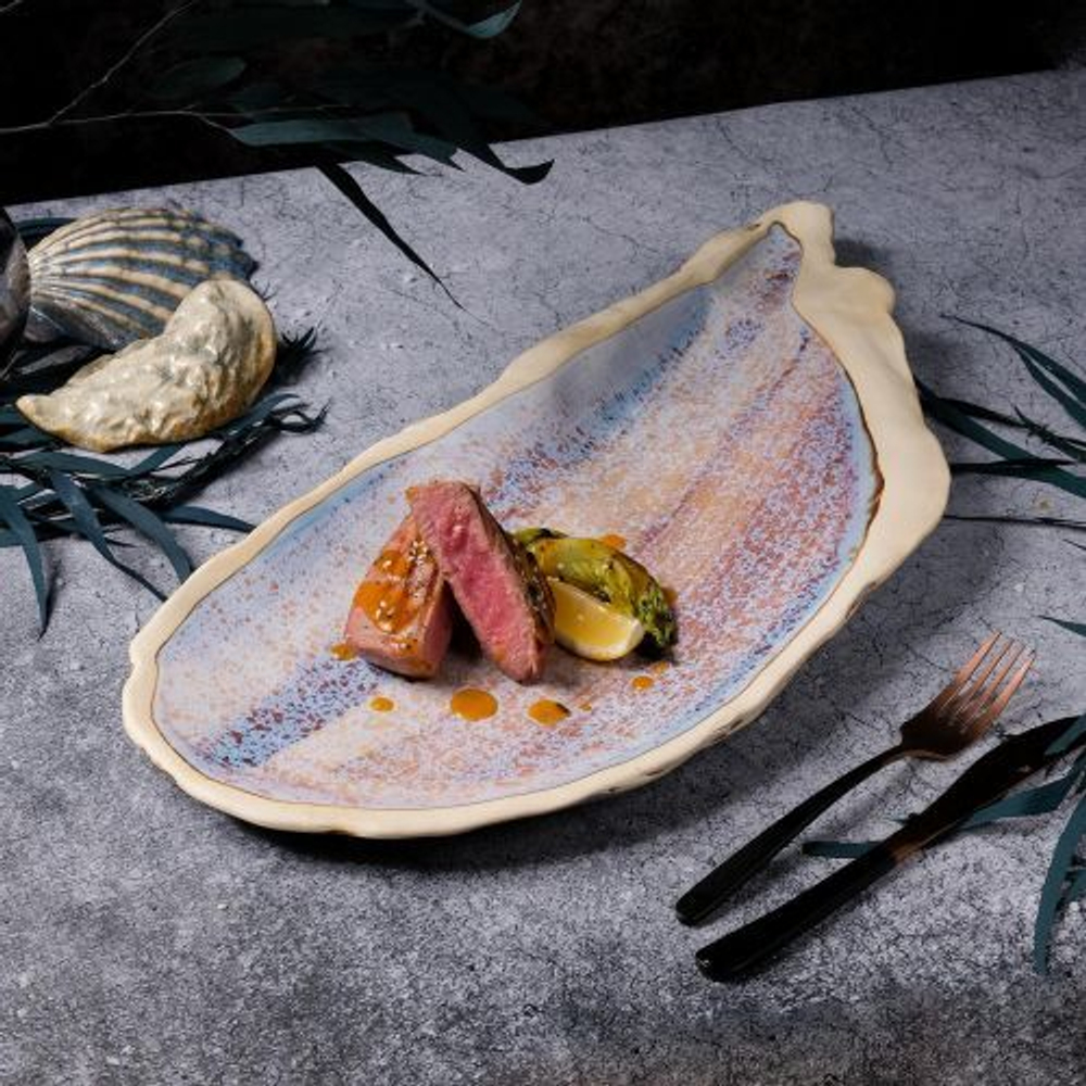 Блюдо 53 см,керамика "Frutti di Mare" P.L.