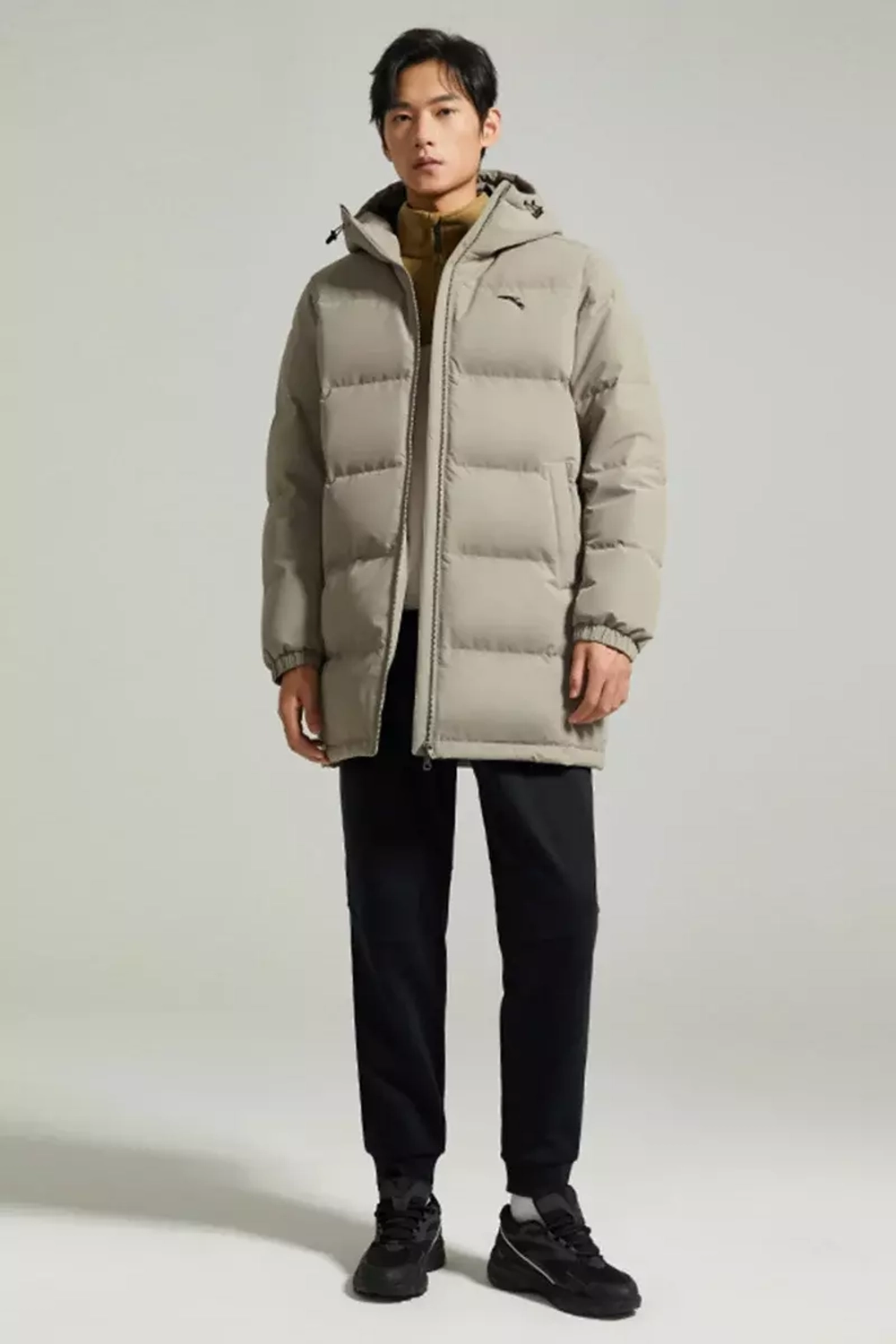 Пуховик Anta Mid-Long Down Jacket