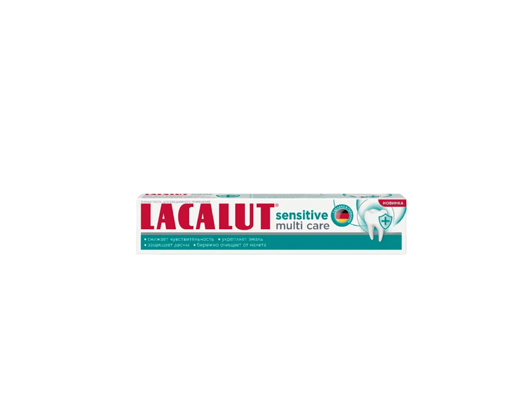ta.Lacalut Sensitiv multi care. зубная паста 60г. арт 666296 1/24шт.