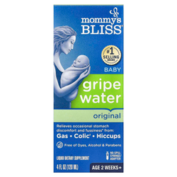 Mommy's Bliss, Original dill water, for infants from 2 weeks old, 120 ml (4 fl oz) | Oригинальная укропная вода, для младенцев от 2 недель, 120 мл (4 жидк. унции)